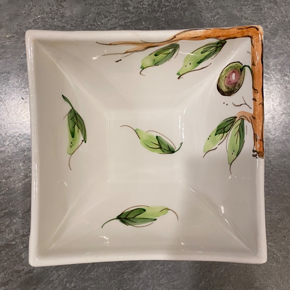 Italian Pottery Snack Bowl